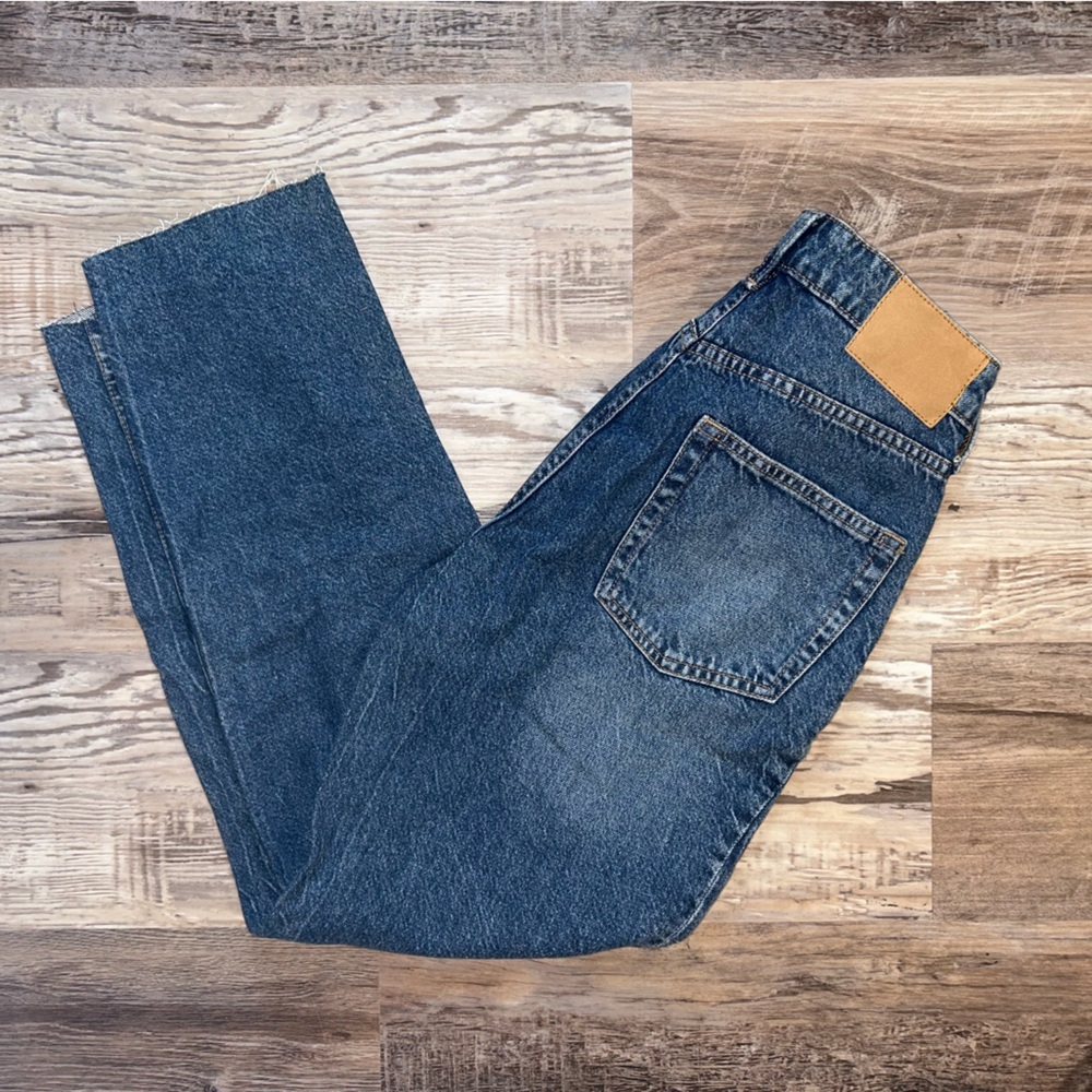 High-waisted Jeans